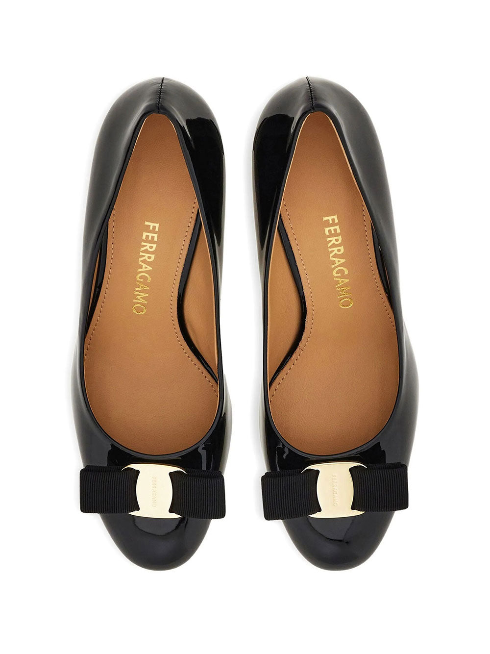 Ferragamo Women Carla 70 Naplak Vara Bow Pump FERRAGAMO