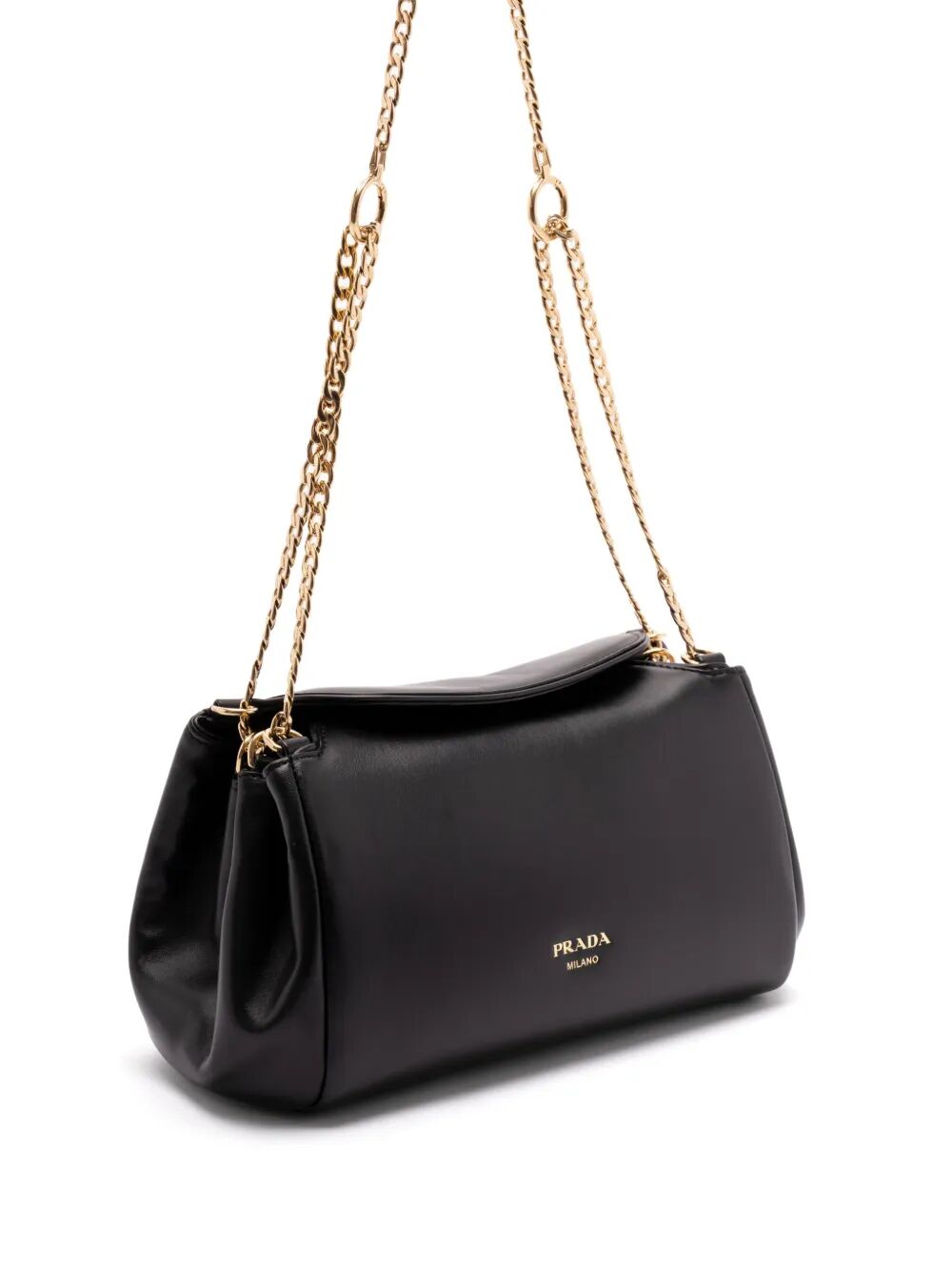 Prada Women Tumulte Small Chain-Strap Leather Shoulder Bag PRADA