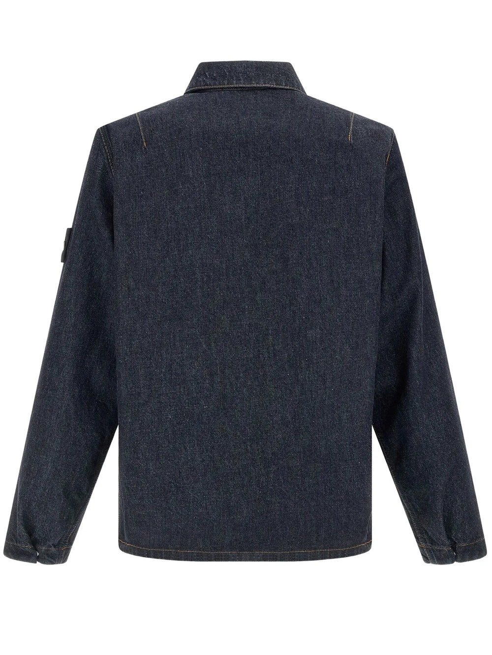 Stone Island Men Denim Collection: Overshirt Comfort Con Zip STONE ISLAND