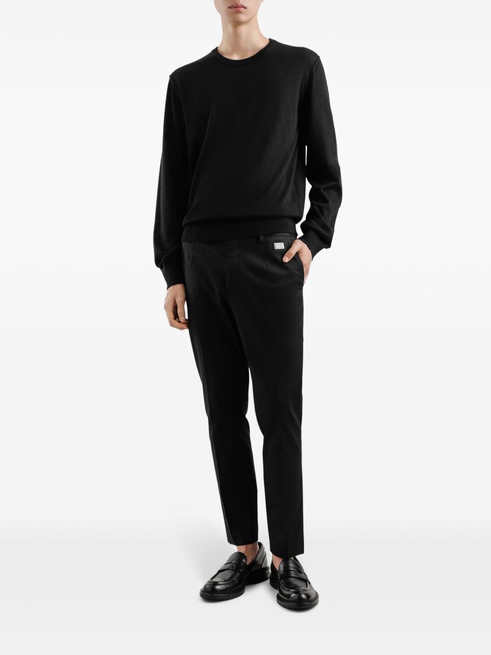 Dolce & Gabbana Men Tailored Cotton Trousers DOLCE & GABBANA