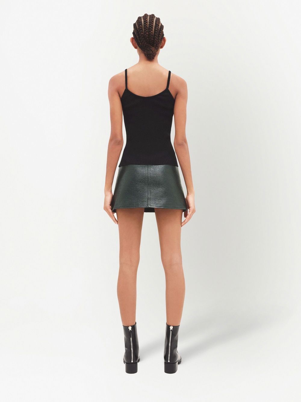 Courreges Women Reedition Ribbed Knitted Tank Top COURREGES