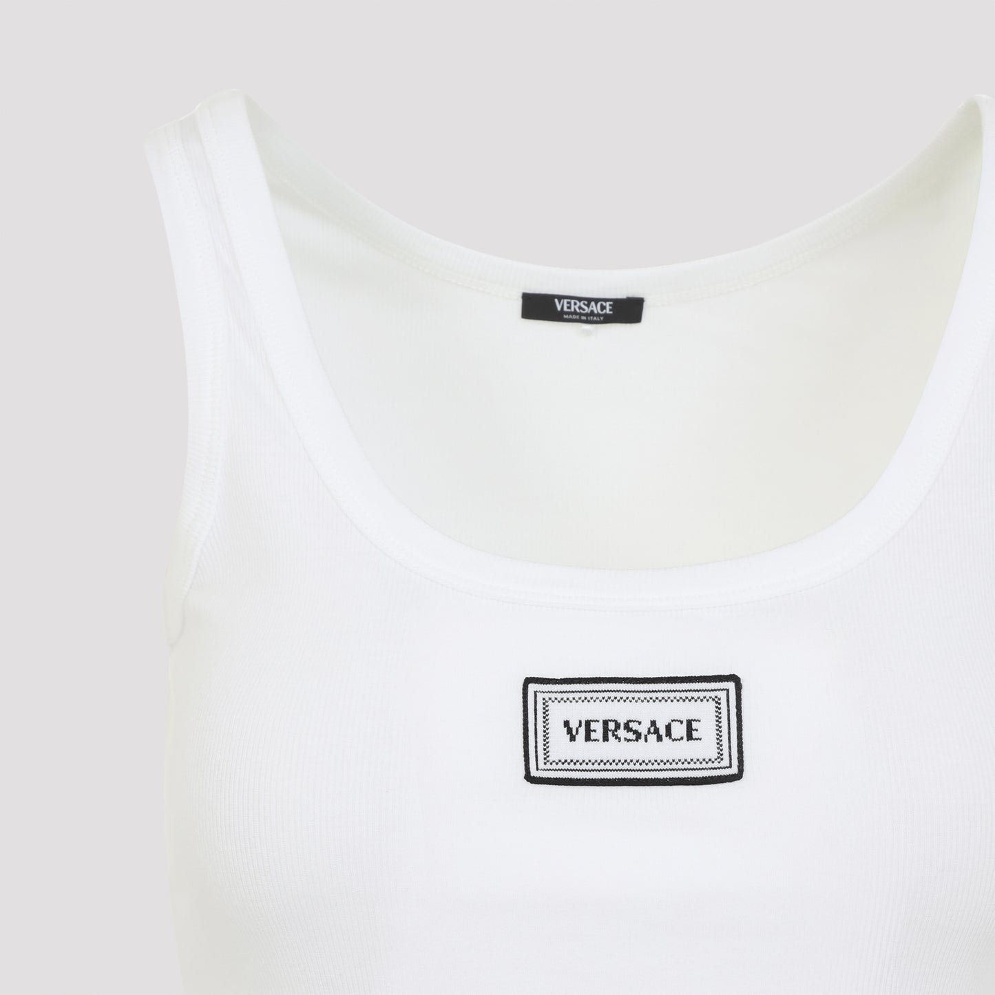 Versace Cotton Tank Top Women VERSACE