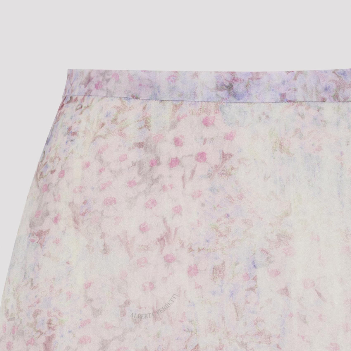 Alberta Ferretti Printed Organza Midi Skirt Women ALBERTA FERRETTI