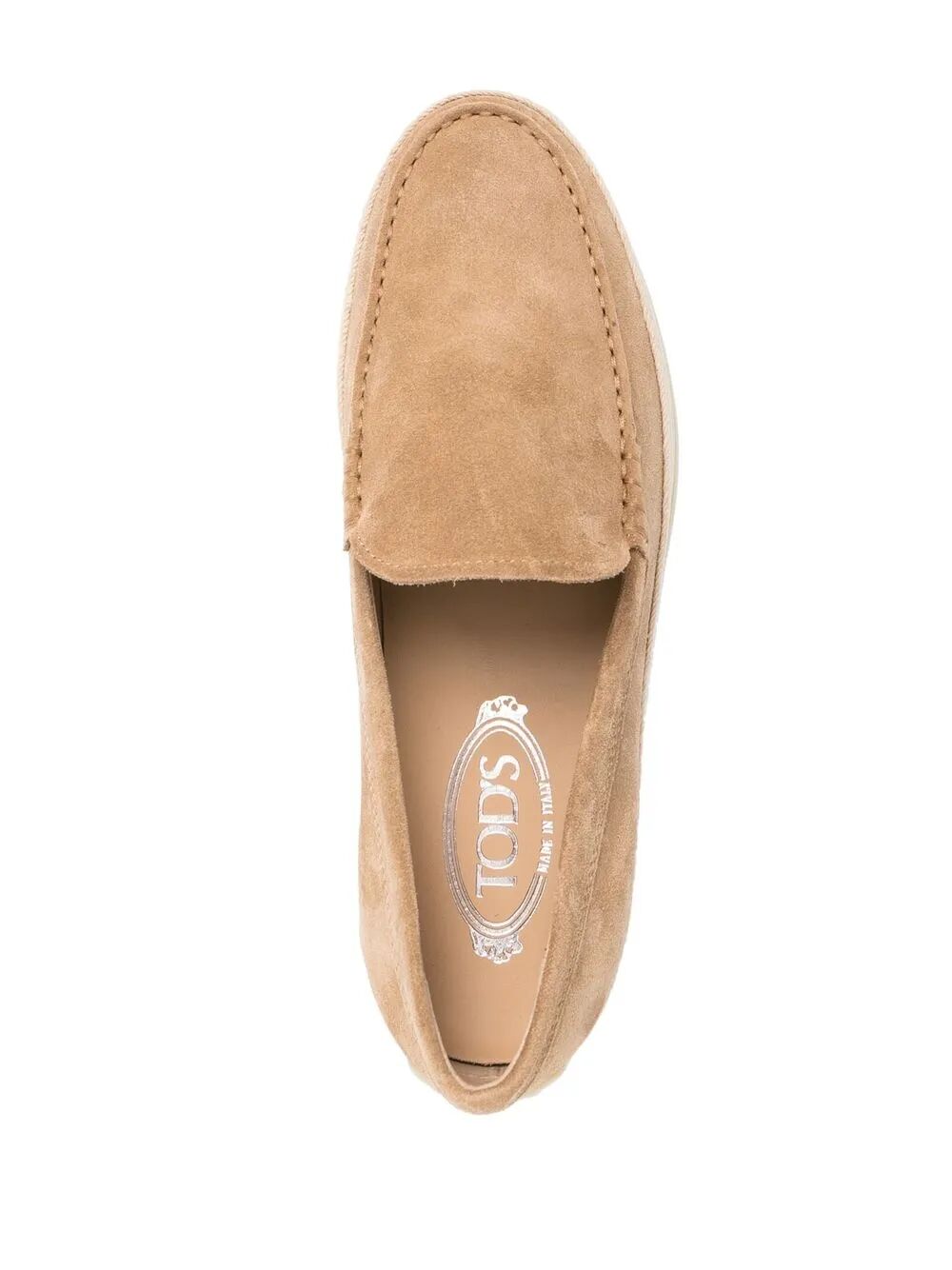 Tod's Men Cord Weaving Slip-On Suede Loafers TOD'S