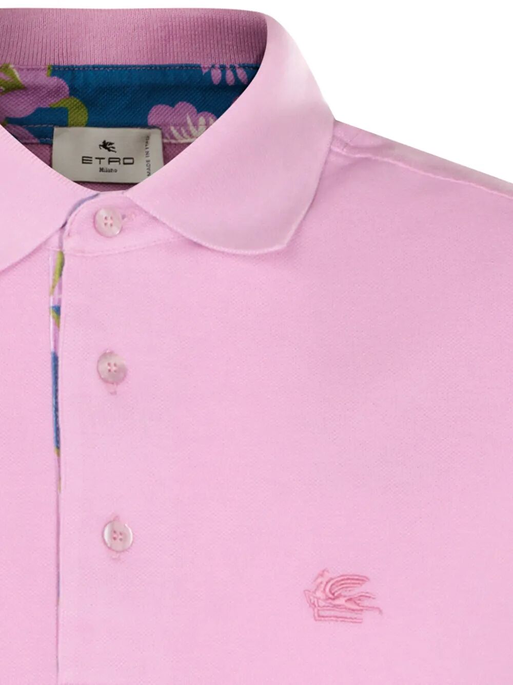 Etro Men Polo Roma Printed Details ETRO