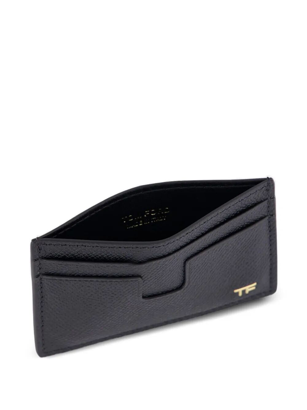 Tom Ford Men Grained Leather Classic Card Holder TOM FORD