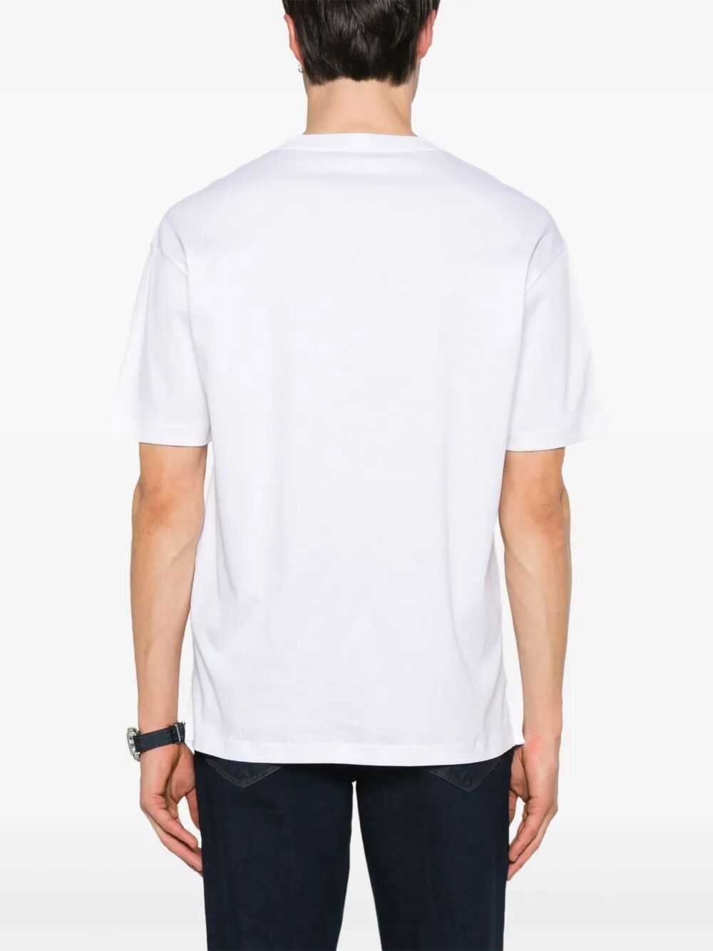 Giorgio Armani Men Cotton Interlock T-Shirt GIORGIO ARMANI
