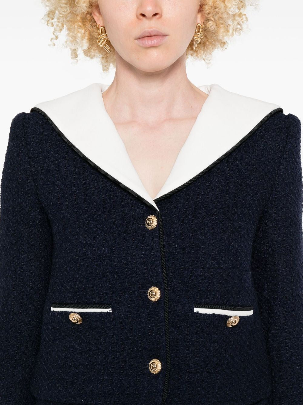 Self-Portrait Women Bouclé Jacket SELF-PORTRAIT