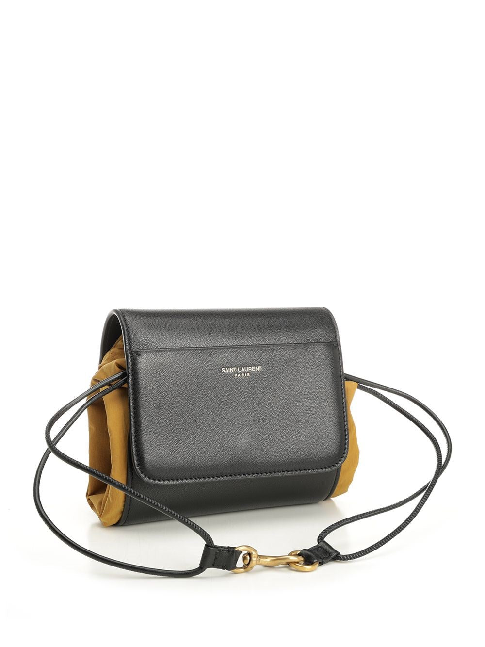Saint Laurent Women Ysl Pochon Large Nylon And Leather SAINT LAURENT