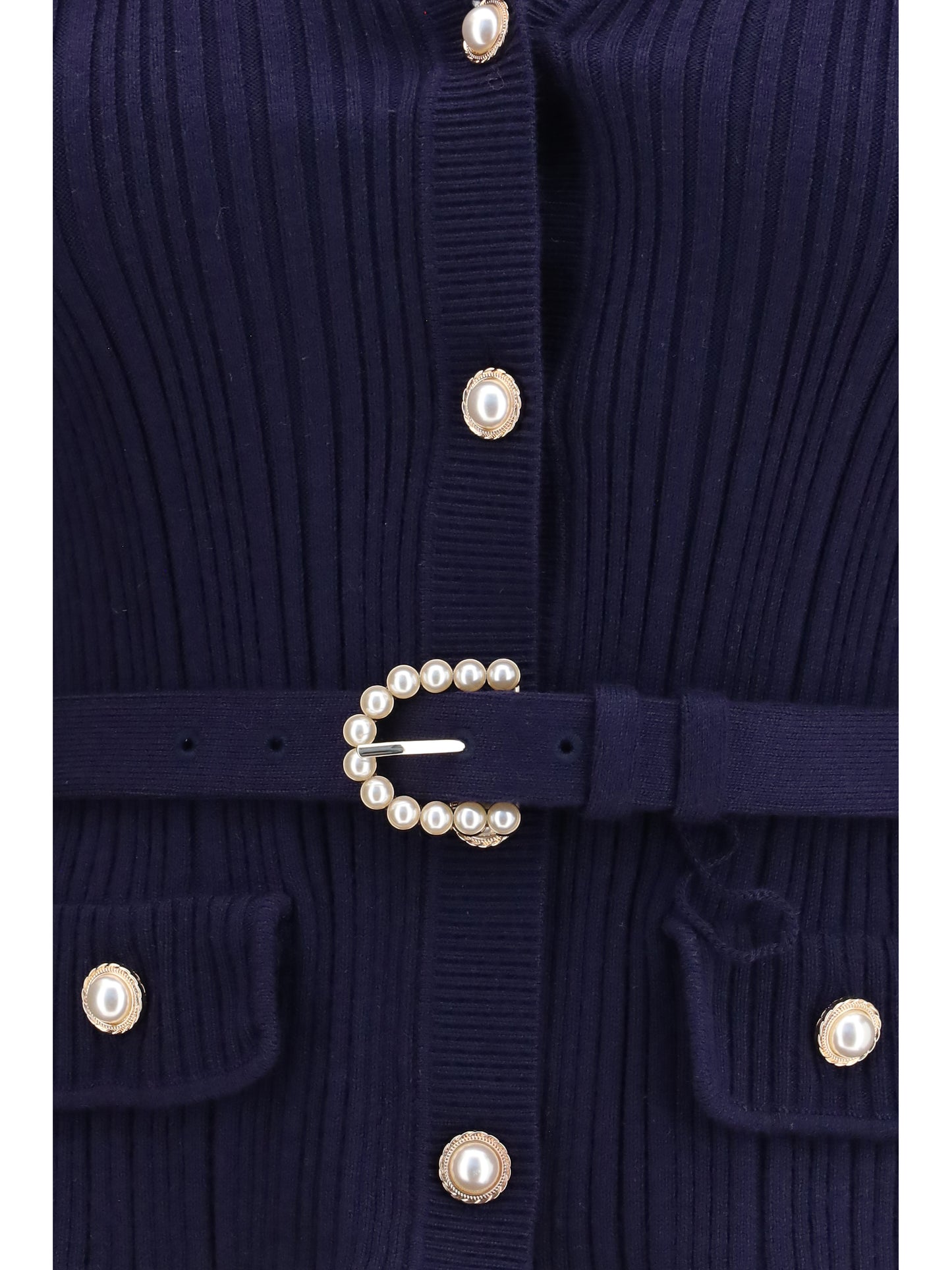 Self-Portrait Women Ribbed Cardigan SELF-PORTRAIT