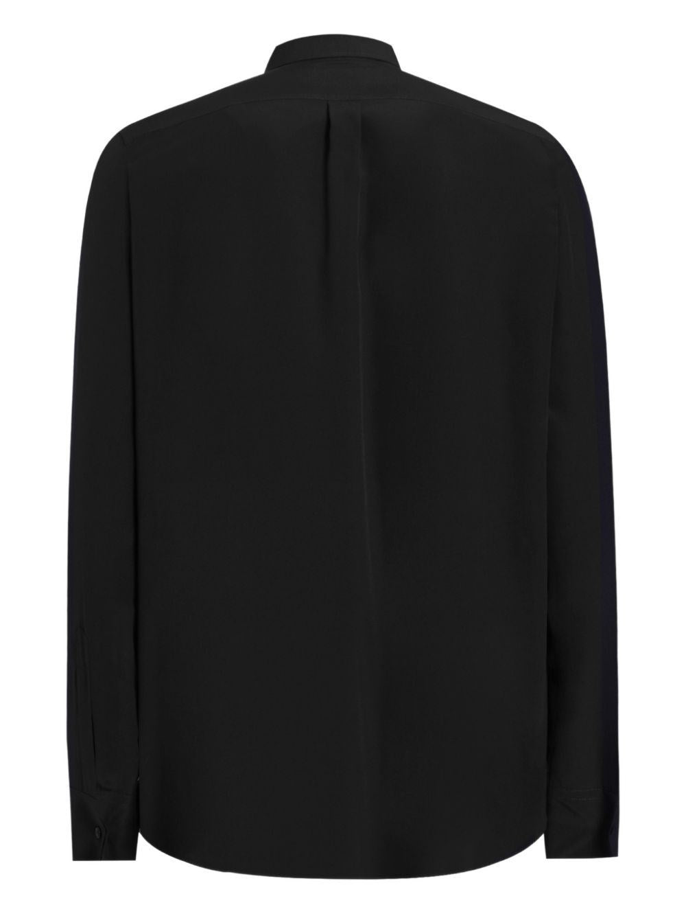 Dolce & Gabbana Men Formal Shirt In Silk Crepe De Chine DOLCE & GABBANA