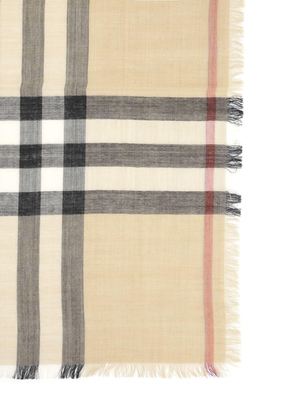 Burberry Women Wool And Silk Scarf BURBERRY