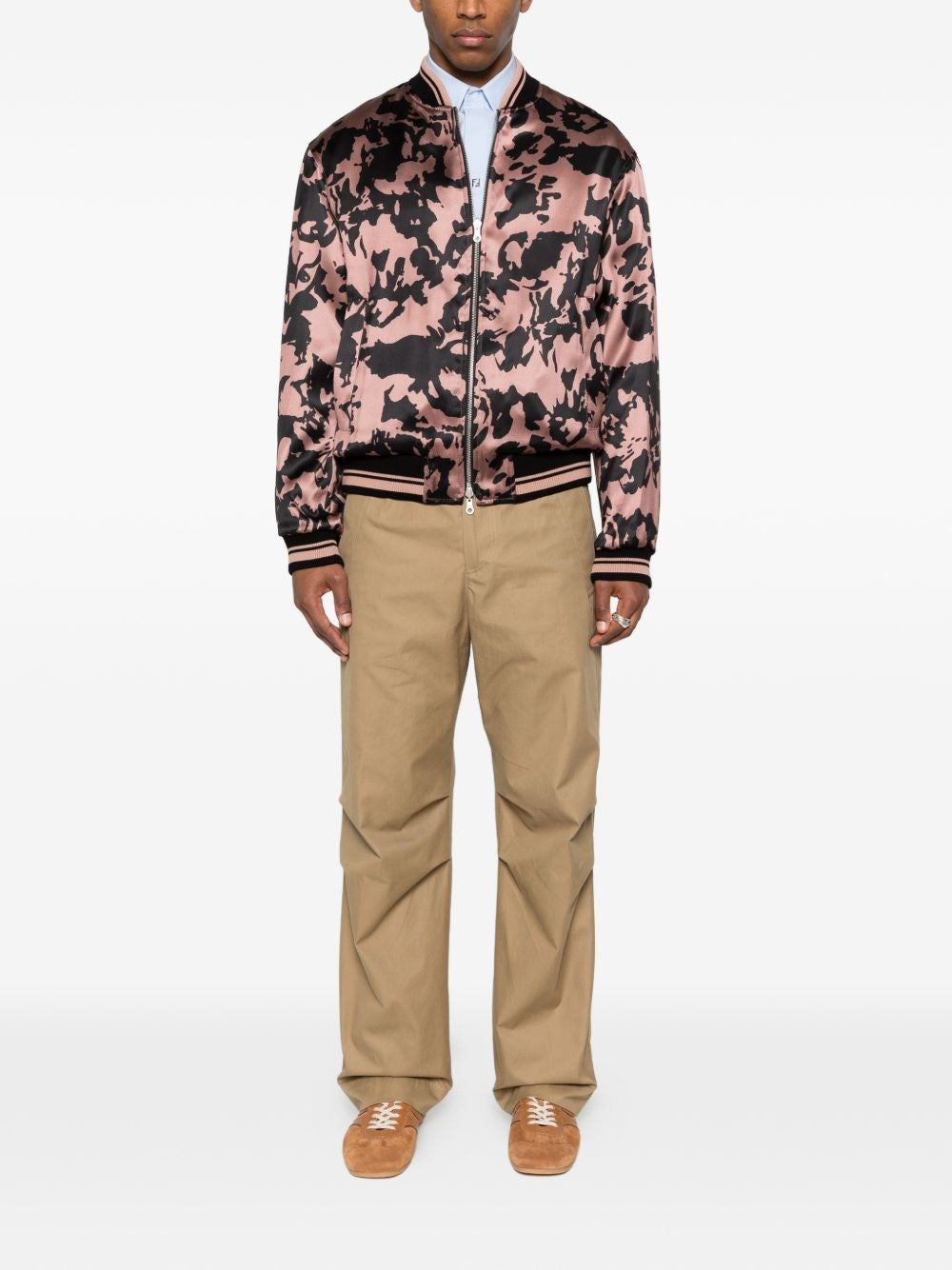 Dries Van Noten Men Cotton Twill Trousers DRIES VAN NOTEN