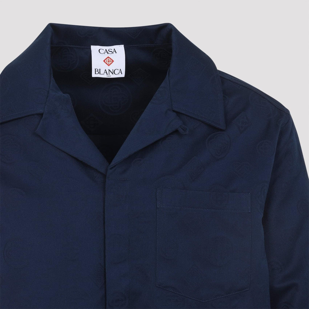 Casablanca Monogram Long Sleeves Shirt Men CASABLANCA