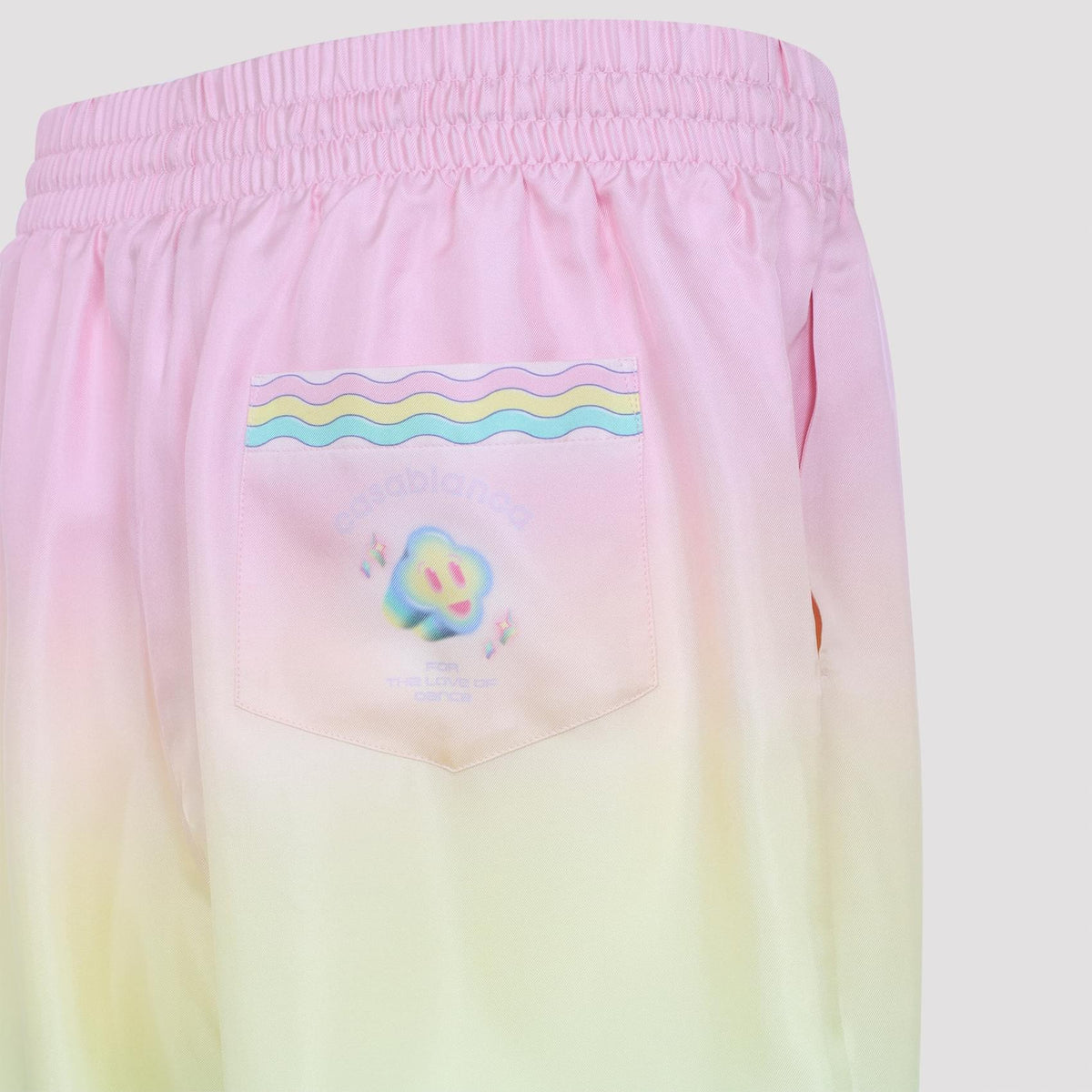 Casablanca For The Love Of Dance Silk Shorts Men CASABLANCA