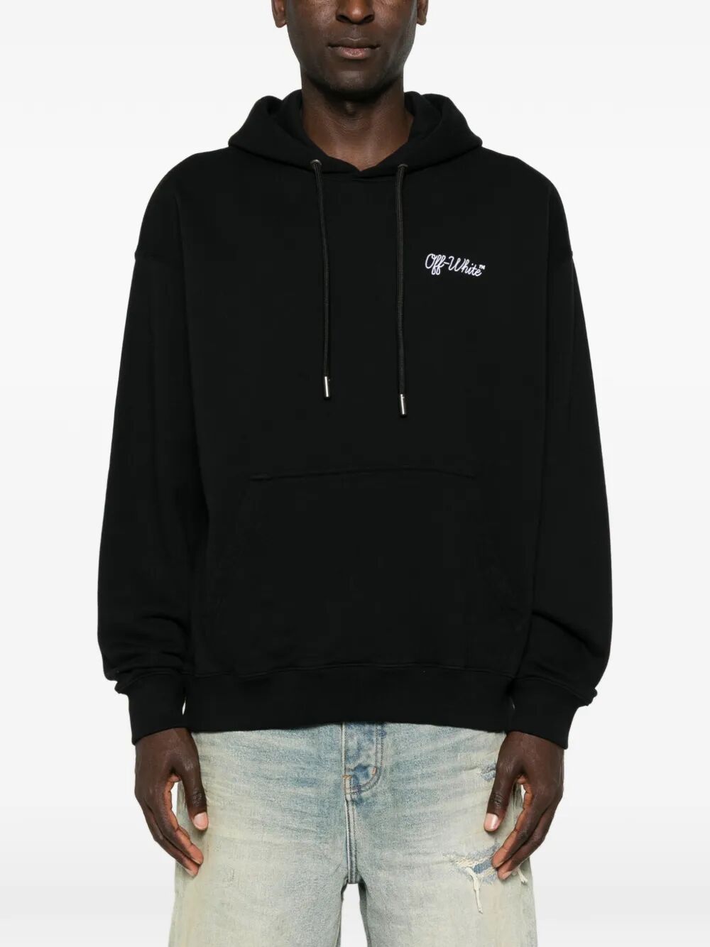 Off-White Men Script Logo Skate Hoodie OFF-WHITE