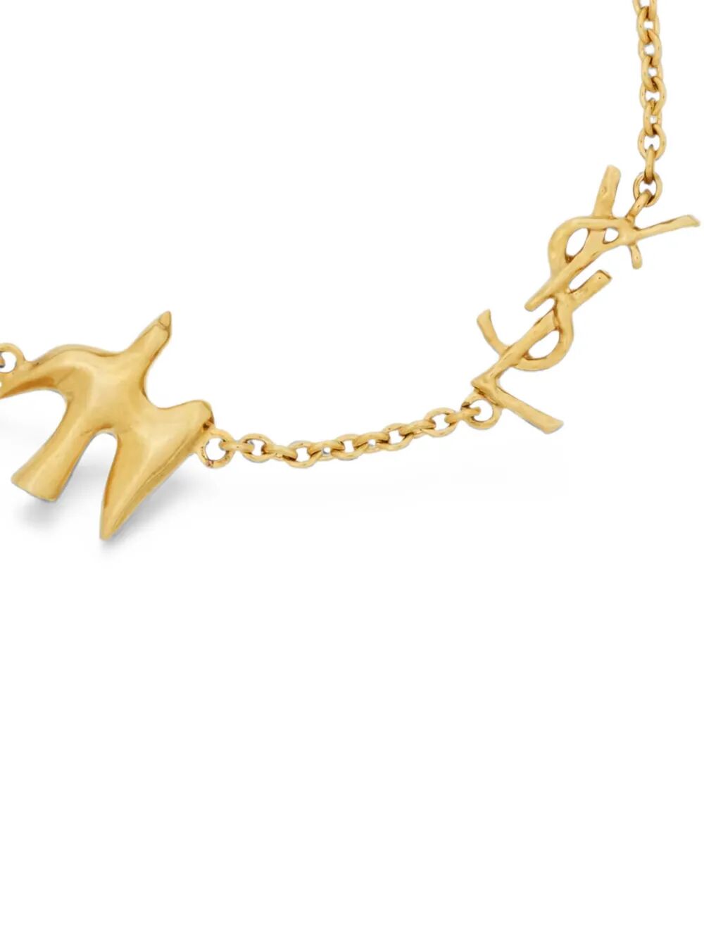 Saint Laurent Women Cassandre Dove Bracelet In Metal SAINT LAURENT