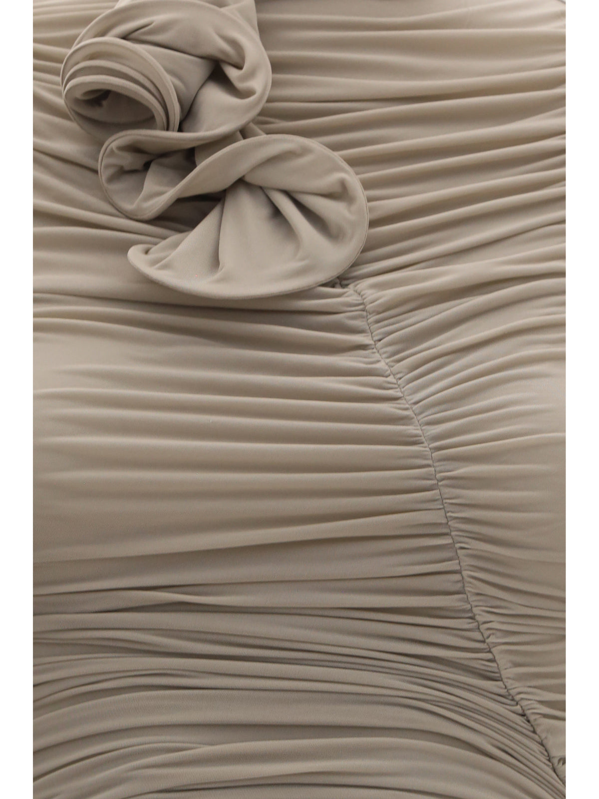 Magda Butrym Women Draped High-Neck Dress MAGDA BUTRYM