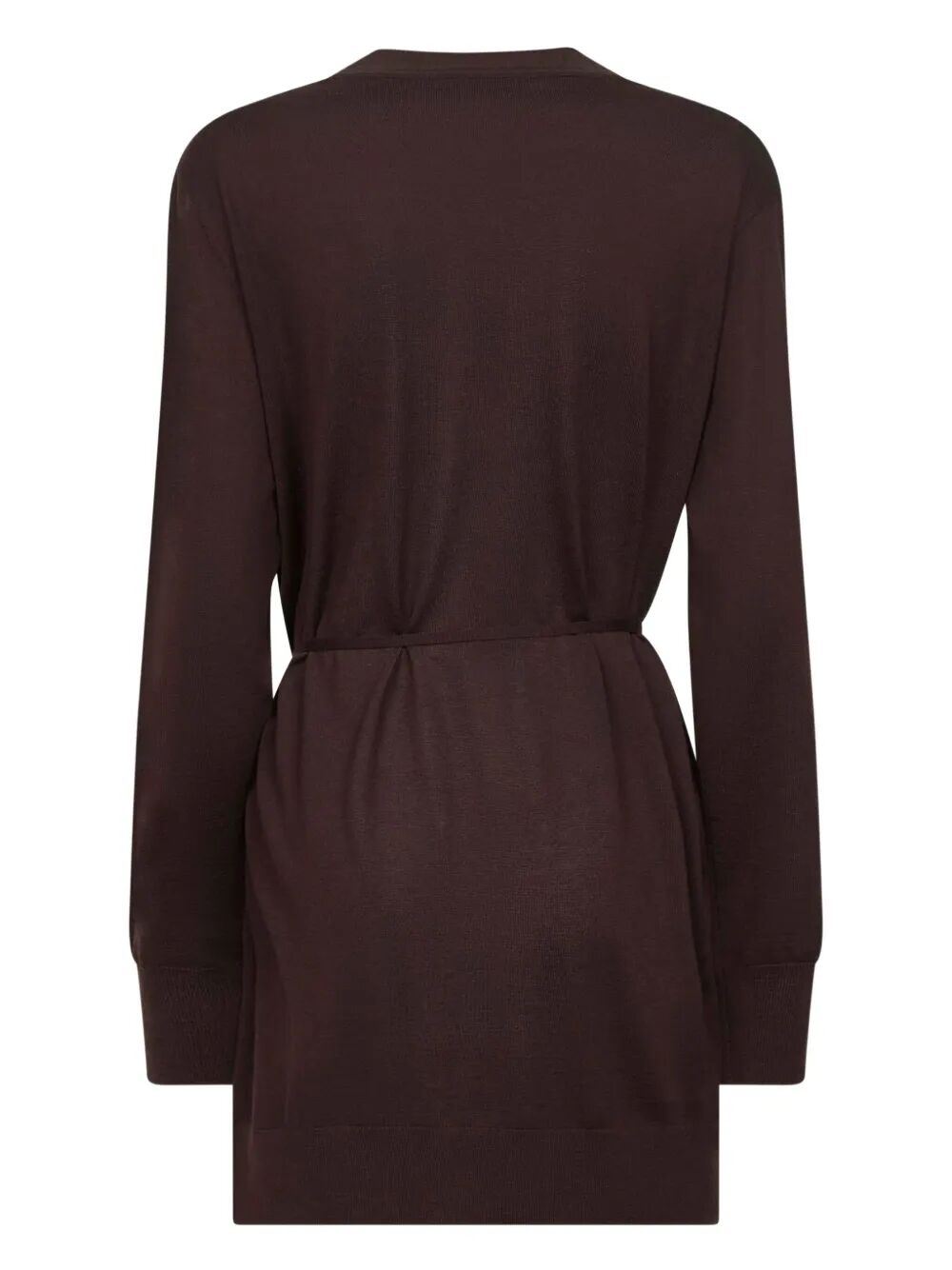 Dries Van Noten Women Tibati Long Cardigan With Thin Belt DRIES VAN NOTEN