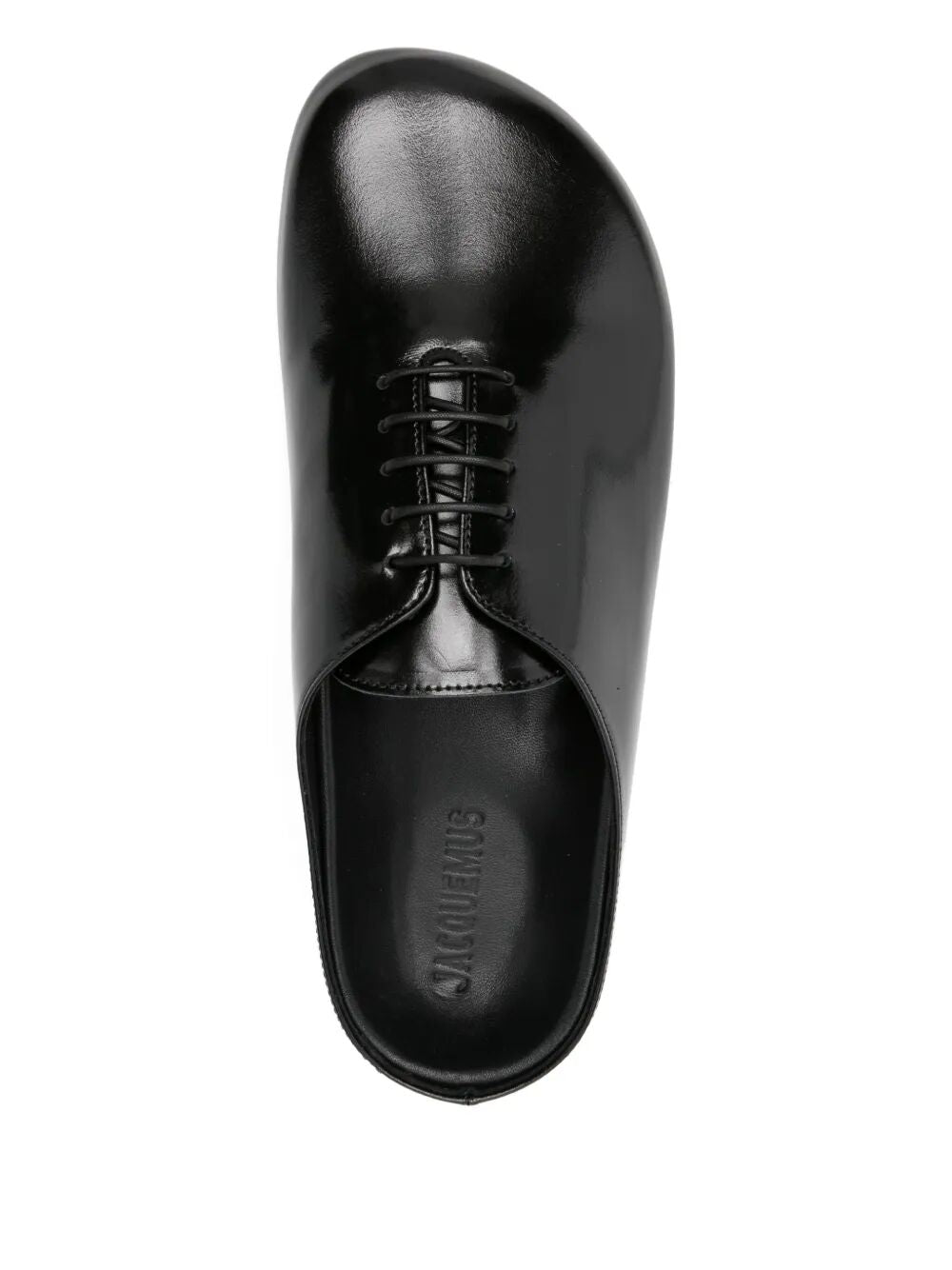 Jacquemus Women Les Mules Derbie In Patent Leather JACQUEMUS