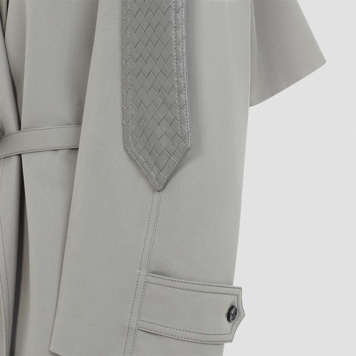 Bottega Veneta Cotton Silk Trench Women BOTTEGA VENETA