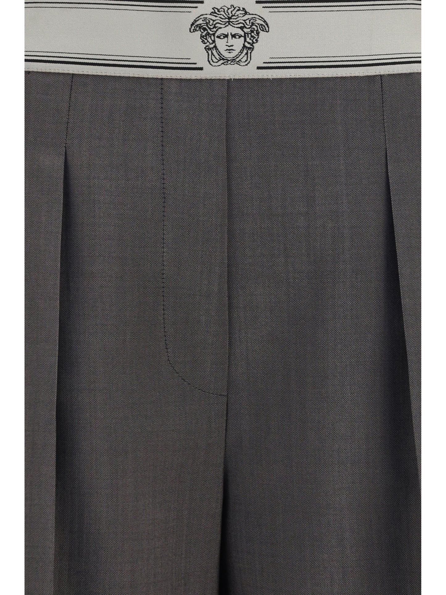 Versace Women Wool And Mohair Pants VERSACE