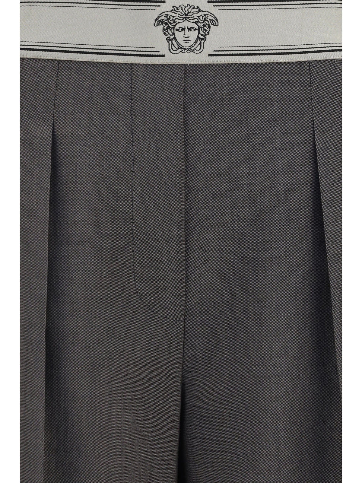 Versace Women Wool And Mohair Pants VERSACE