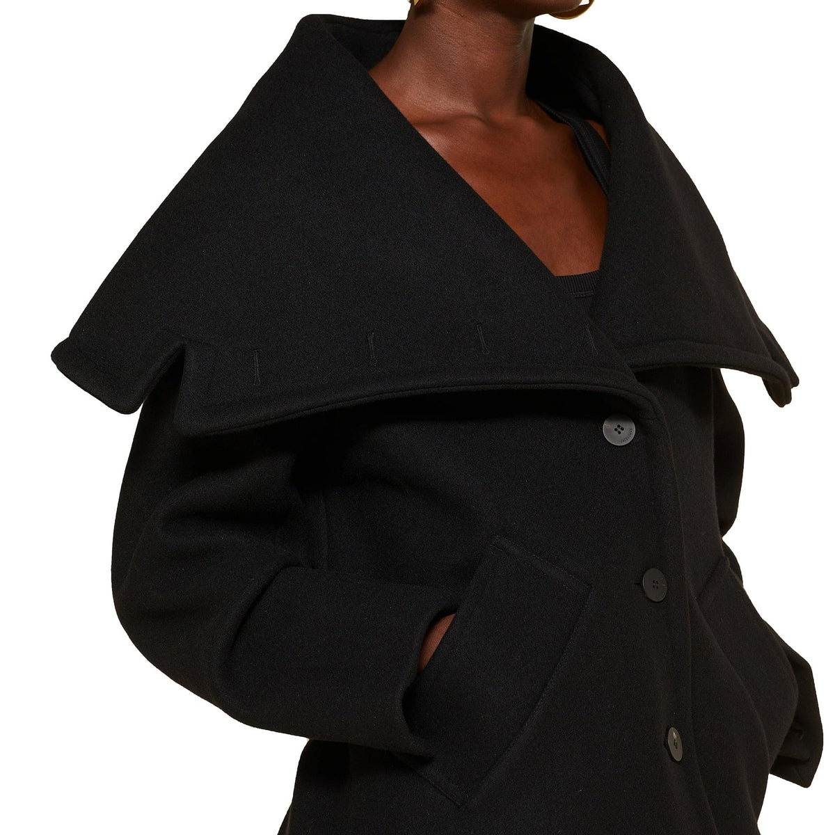 Jacquemus Le Caban Caruso Draped-Collar Jacket Women JACQUEMUS