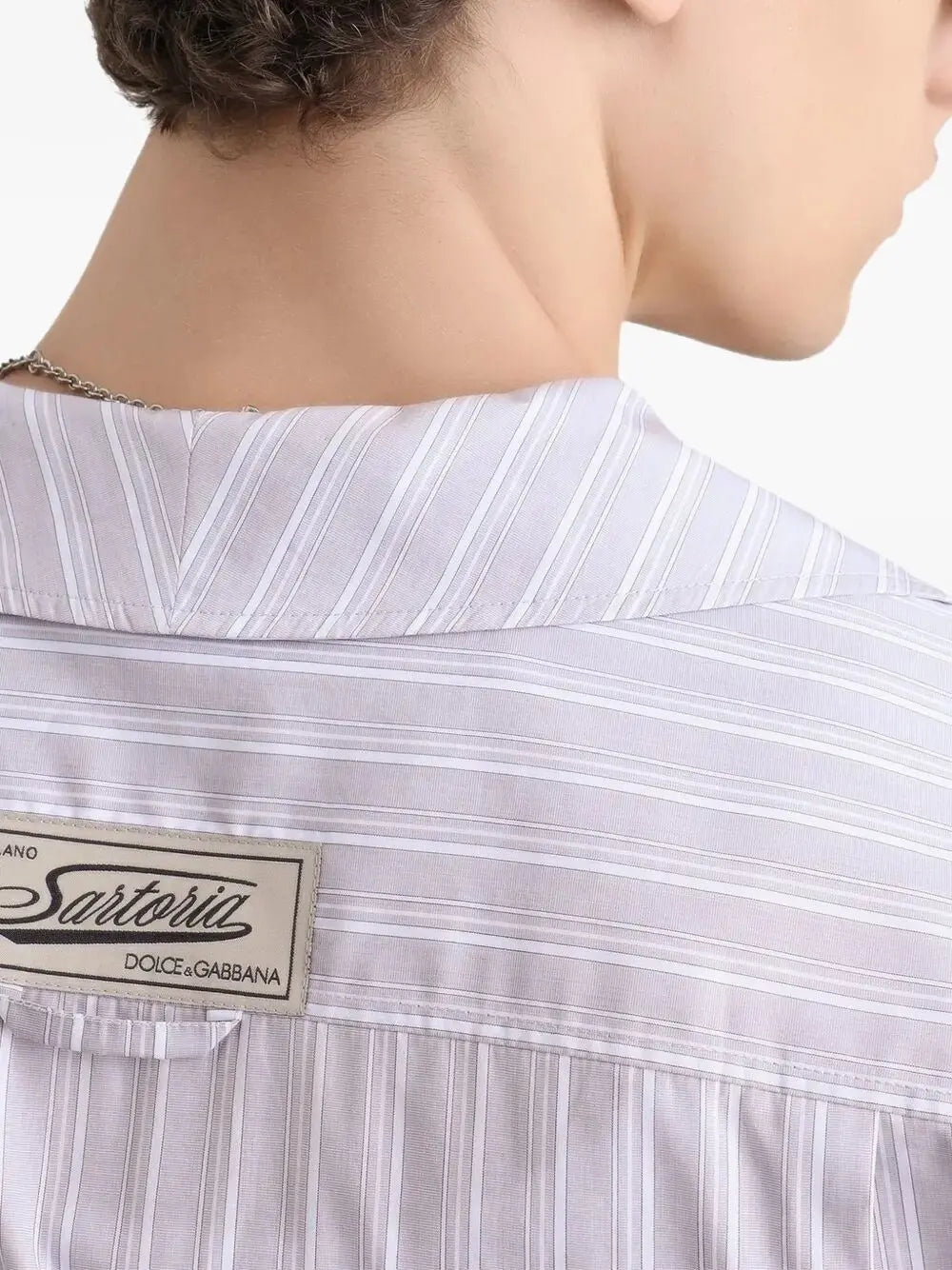 Dolce & Gabbana Men Three-Button Short Sleeved Shirt DOLCE & GABBANA