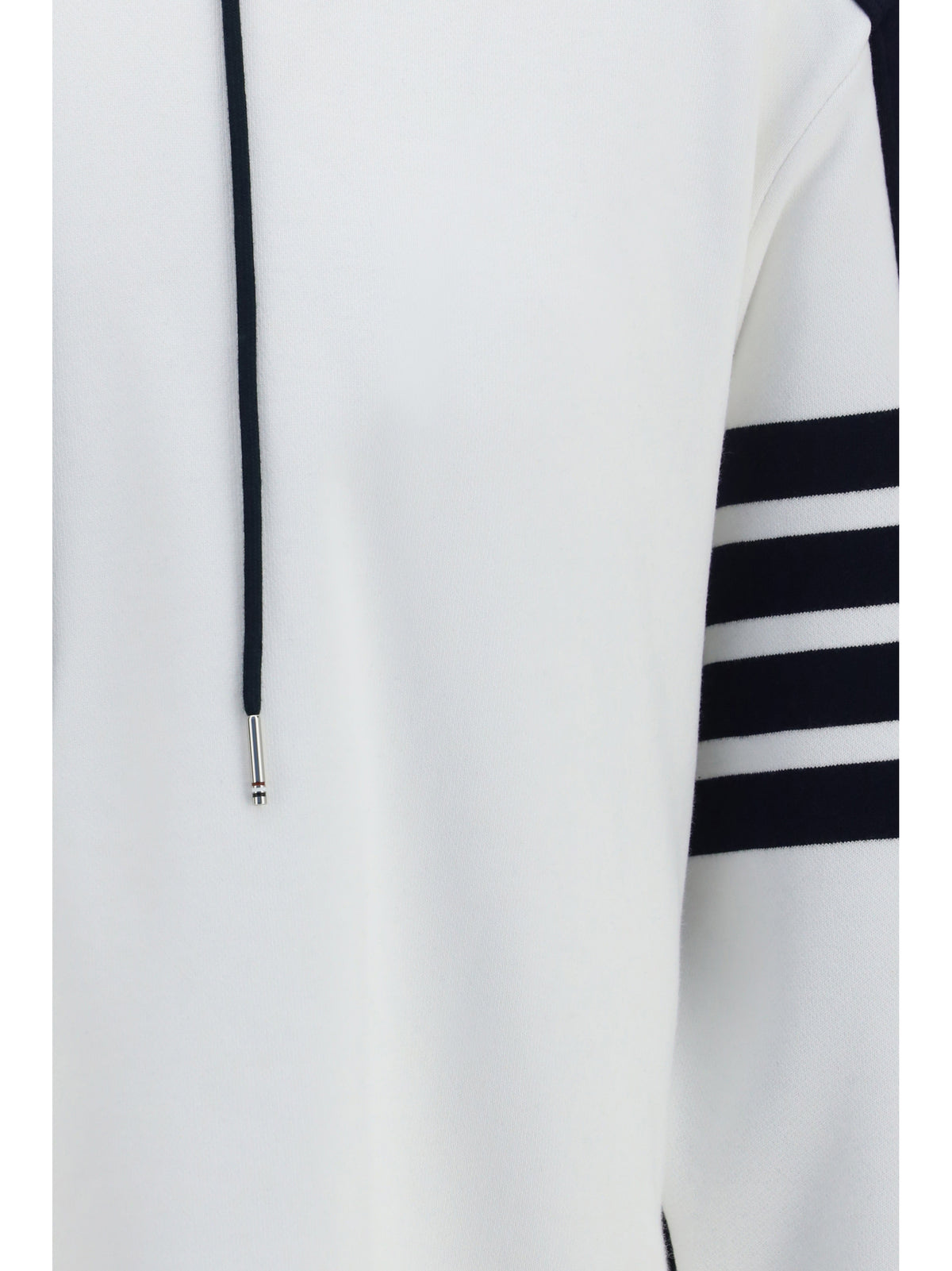 Thom Browne Men Loopback Colorblock Hooded Sweatshirt THOM BROWNE