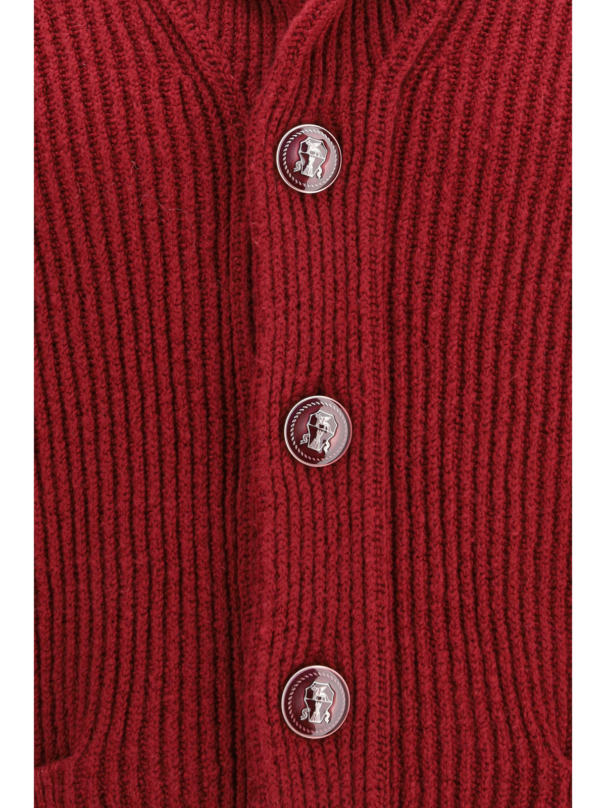 Brunello Cucinelli Men Ribbed Cardigan BRUNELLO CUCINELLI