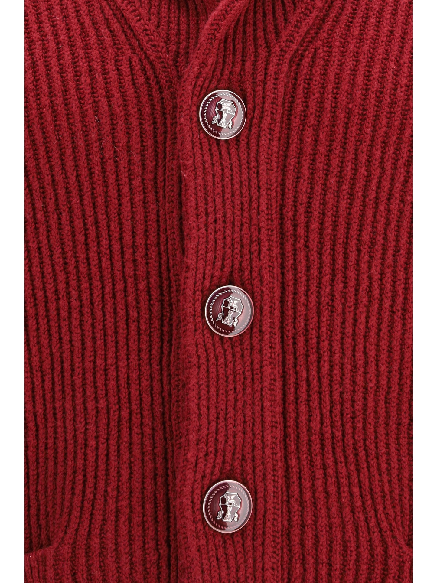 Brunello Cucinelli Men Ribbed Cardigan BRUNELLO CUCINELLI