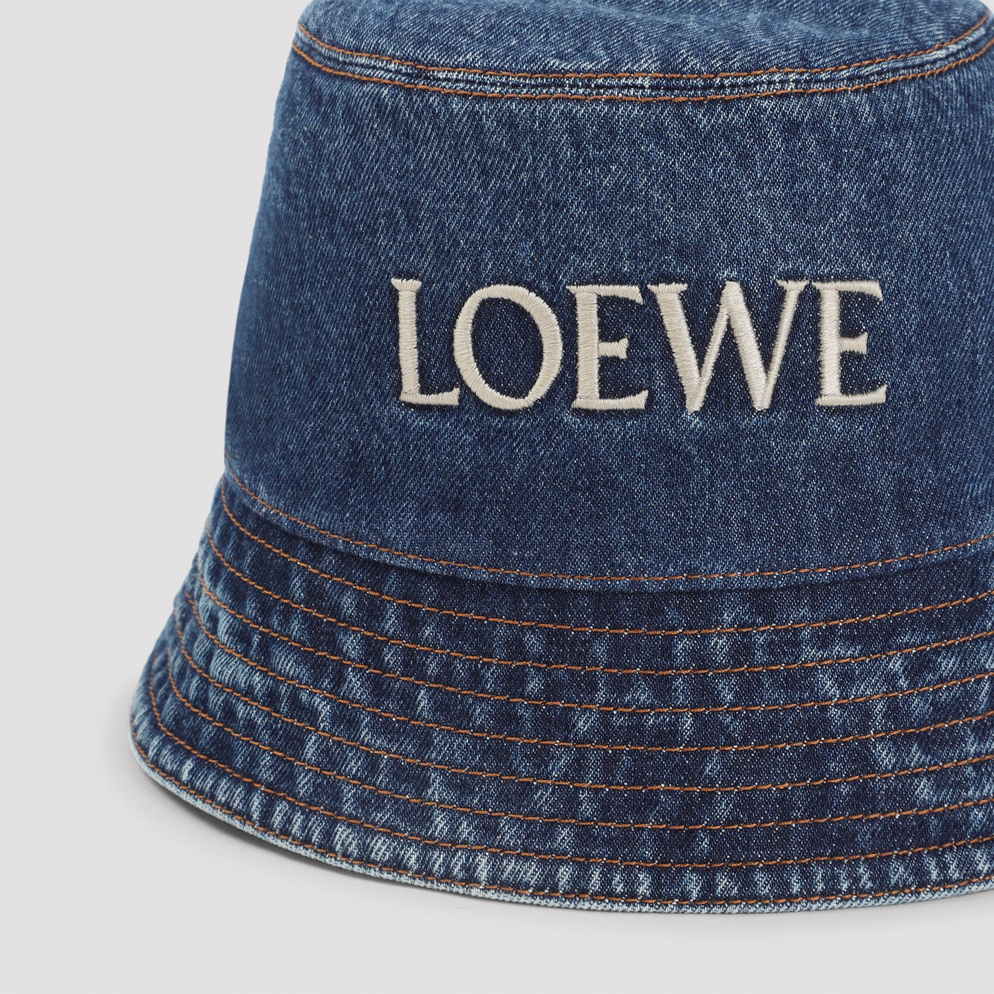 Loewe Denim Bucket Hat Women LOEWE