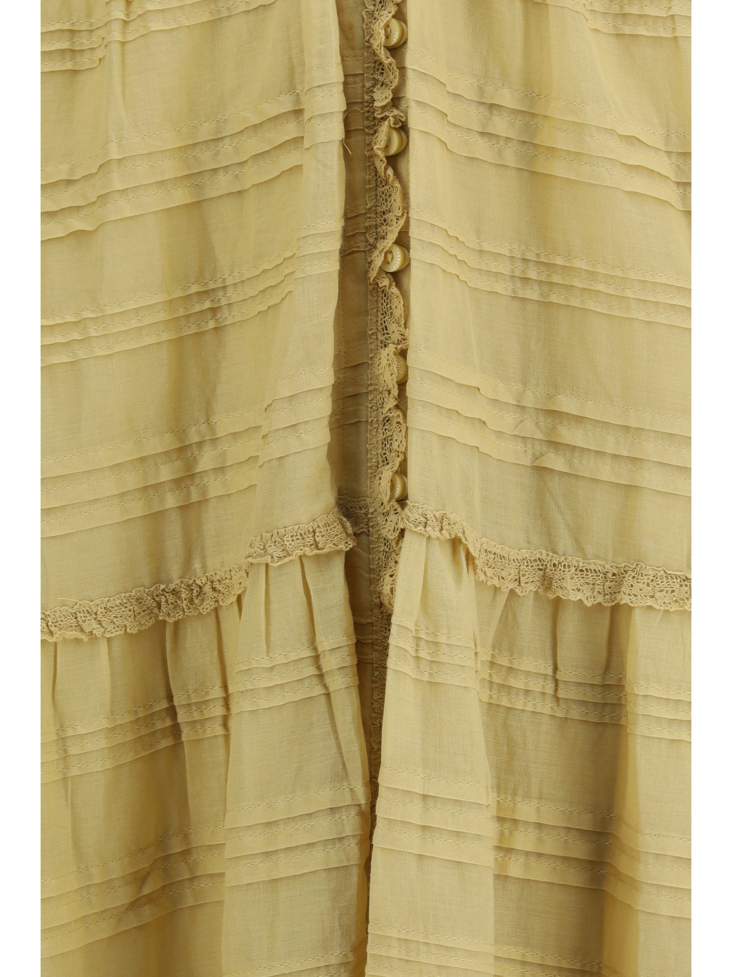 Marant Etoile Women Paule Long Ruffled Dress ISABEL MARANT ETOILE