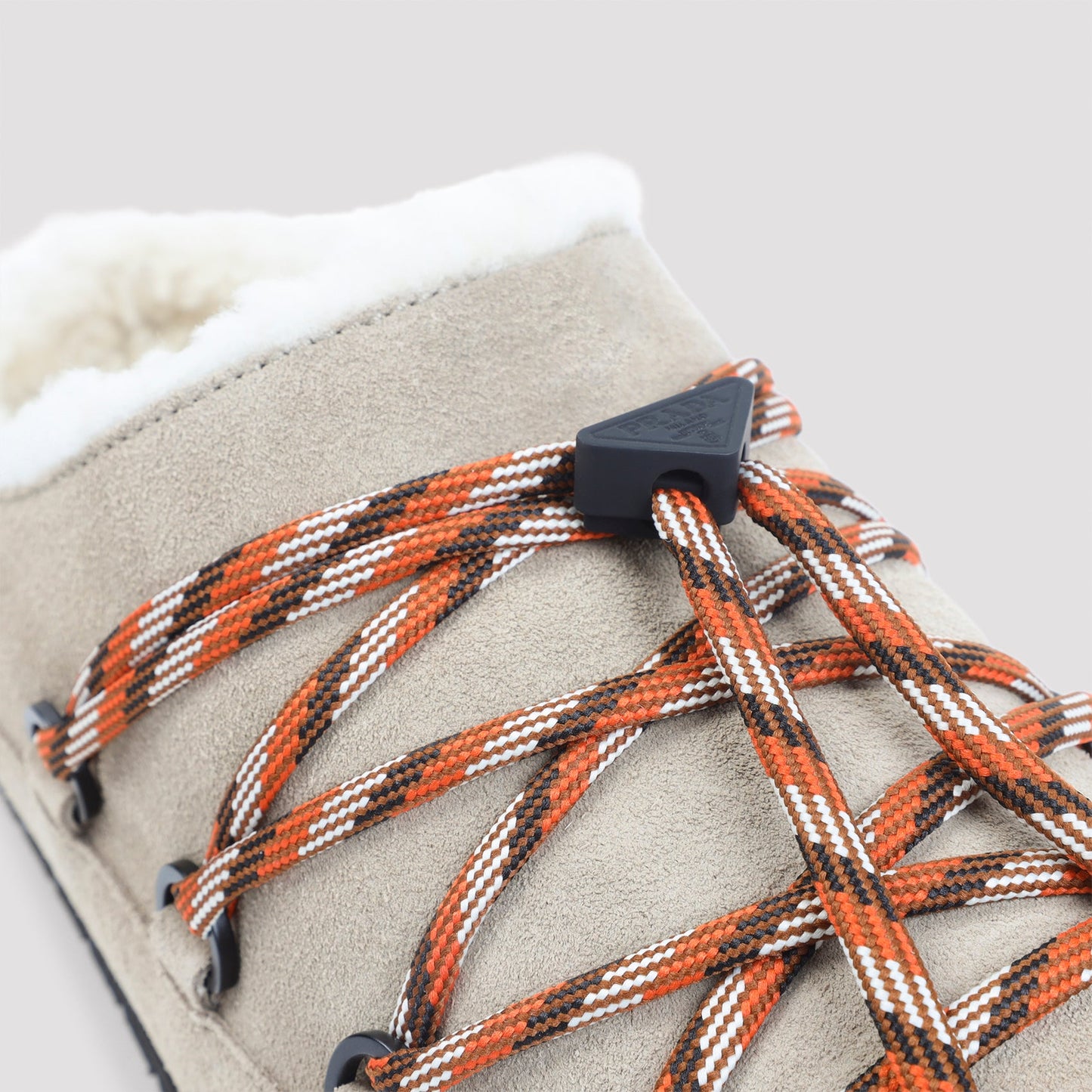 Prada Shearling-Lined Mules Women PRADA