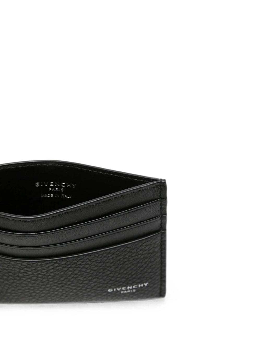 Givenchy Men Logo-Print Grained Leather Card Holder GIVENCHY