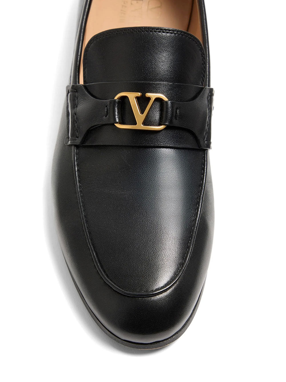 Valentino Garavani Men Vlogo Signature Nappa Leather Loafers