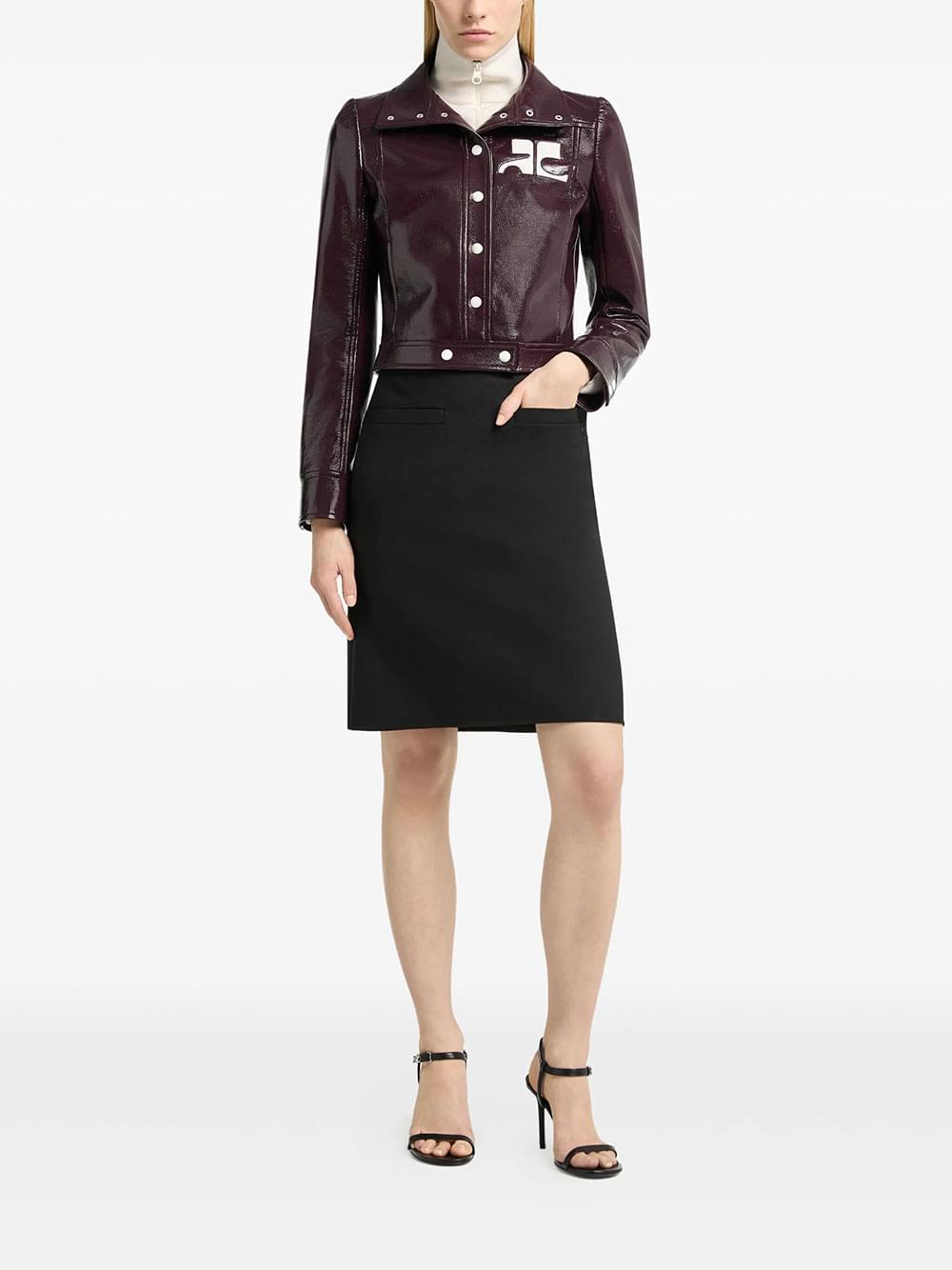 Courreges Women Re-Edition Vinyl Jacket COURREGES