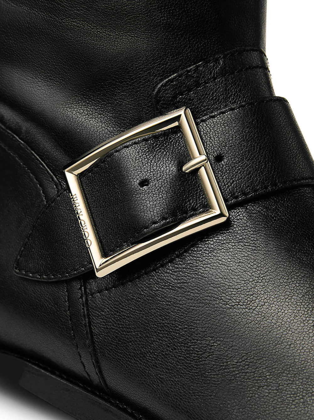 Jimmy Choo Women Biker Mid Leather Ankle Boots JIMMY CHOO