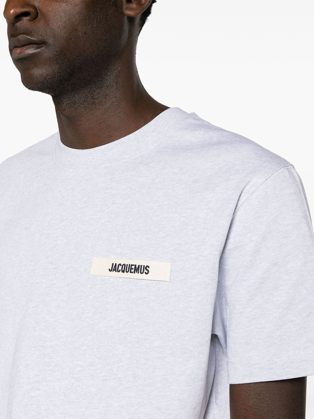 Jacquemus Men Le T-Shirt Gros Grain In Cotton JACQUEMUS