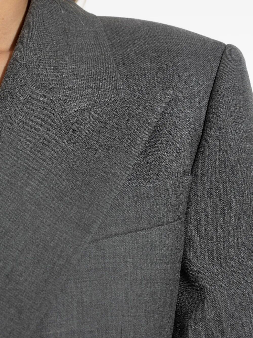 Givenchy Women Double-Breasted Wool Structured Jacket GIVENCHY