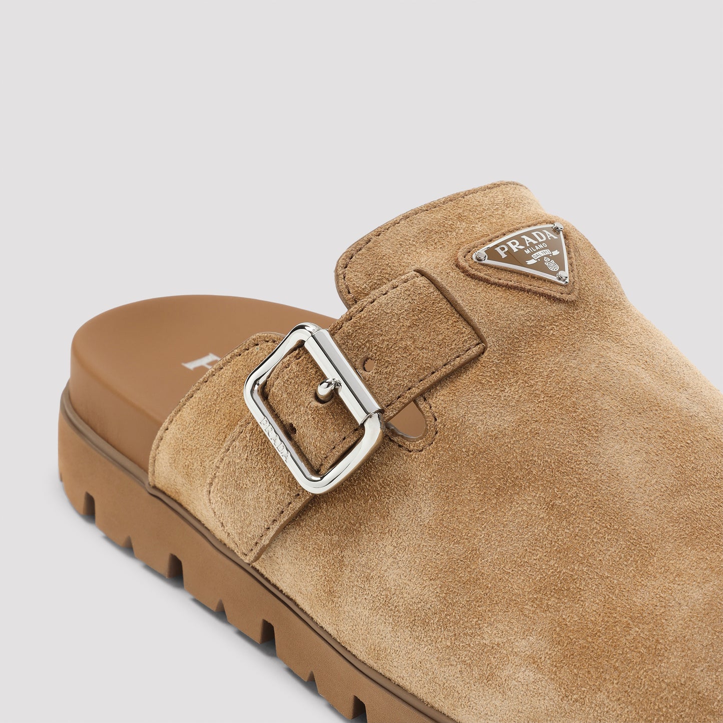 Prada Suede Sabot Men PRADA
