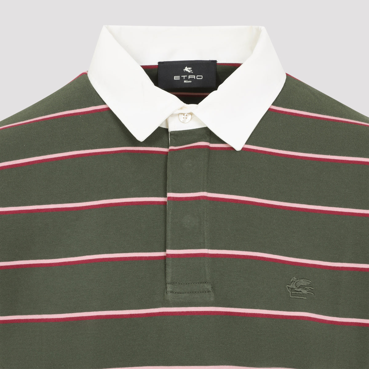 Etro L/S Striped Polo Men ETRO