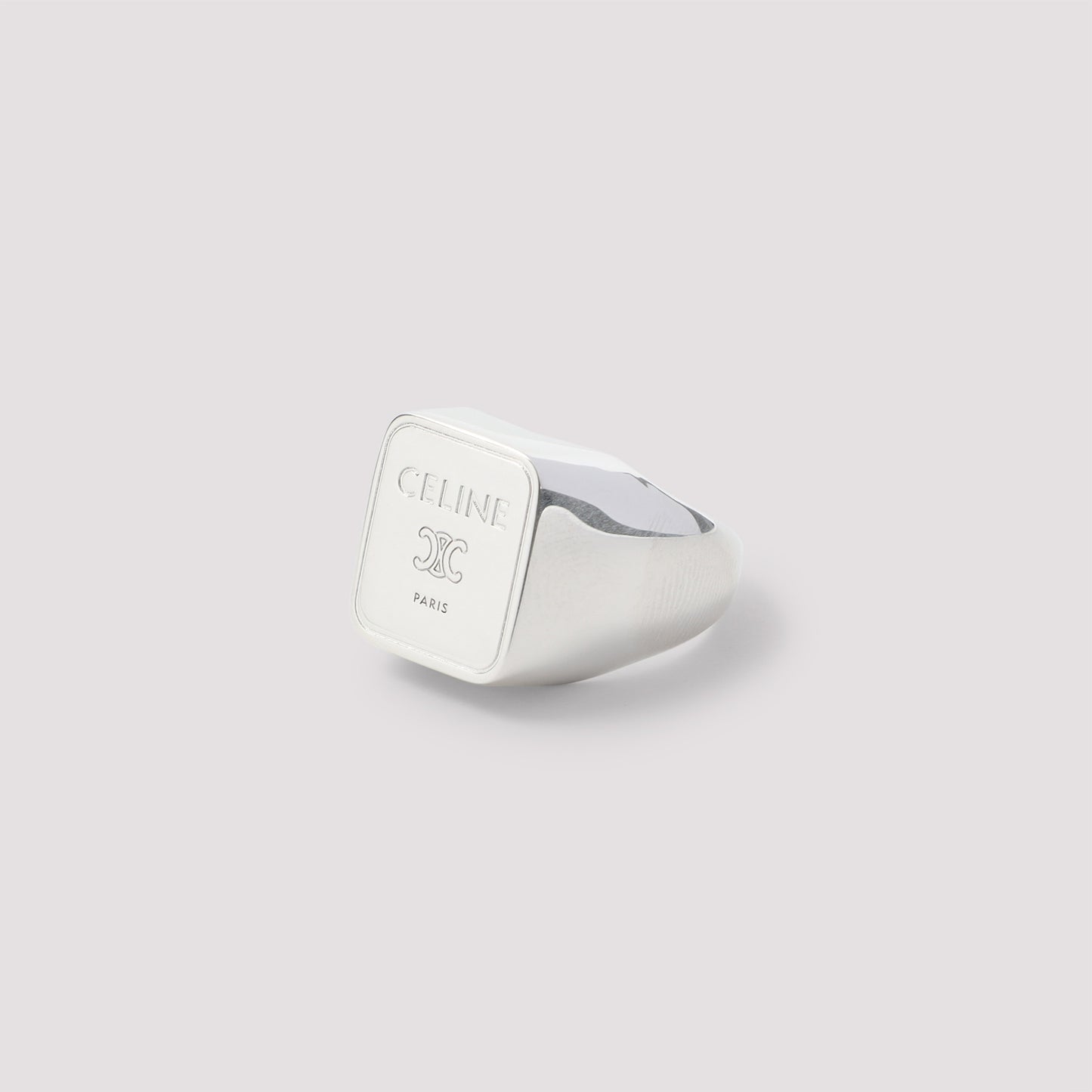 Celine Square Signet Ring Men CELINE