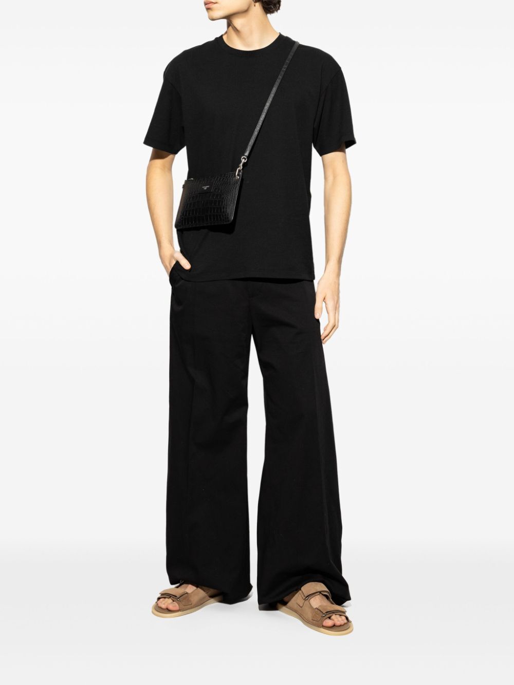 Dolce & Gabbana Men Touch-Strap Suede Sandals DOLCE & GABBANA