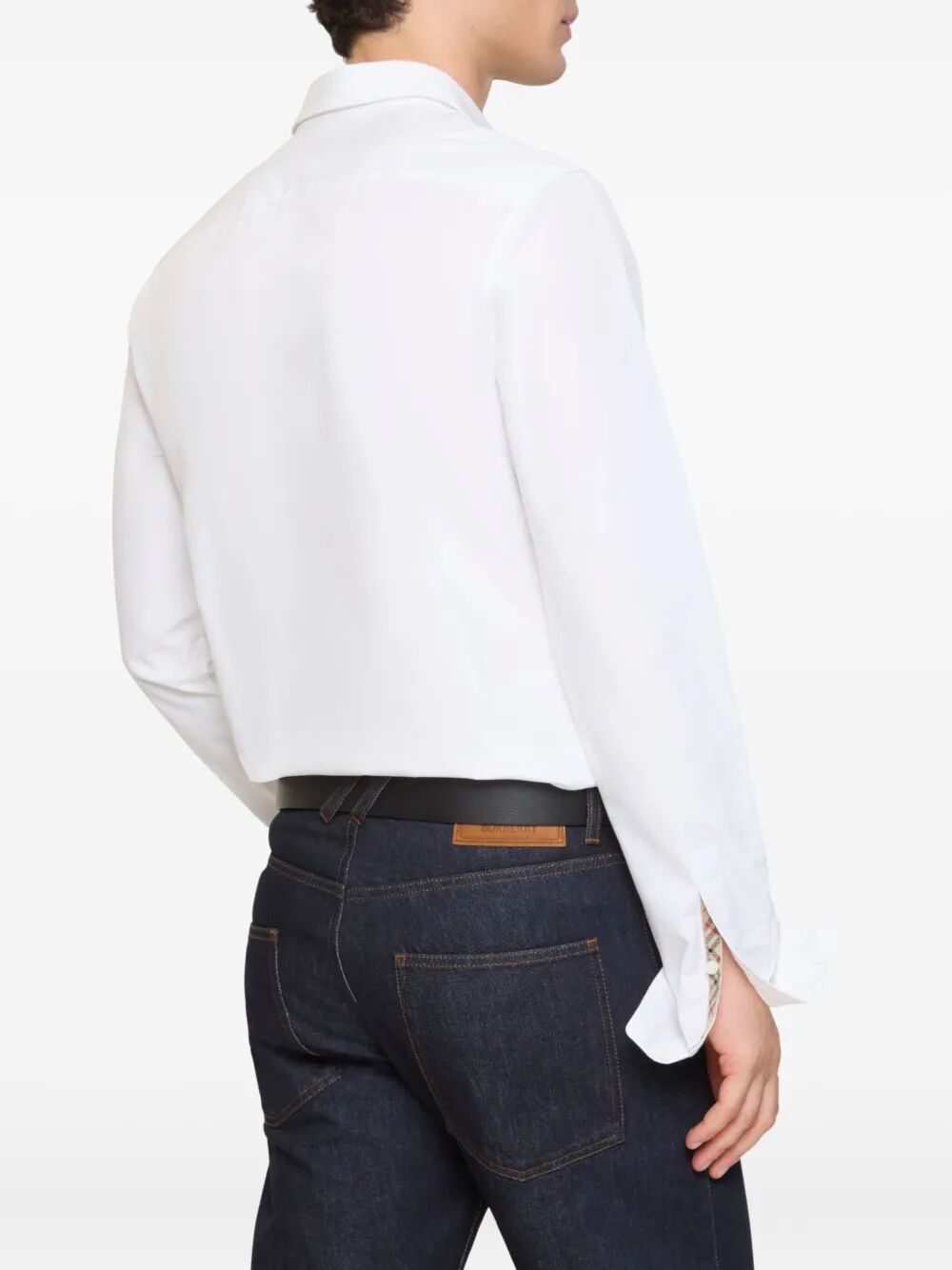 Burberry Men Regular Fit Cotton Poplin Shirt BURBERRY