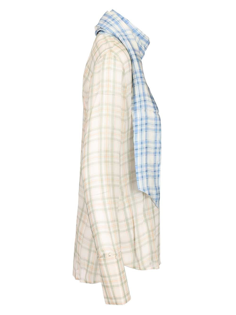 Acne Studios Women Silk Blouse With Scarf ACNE STUDIOS