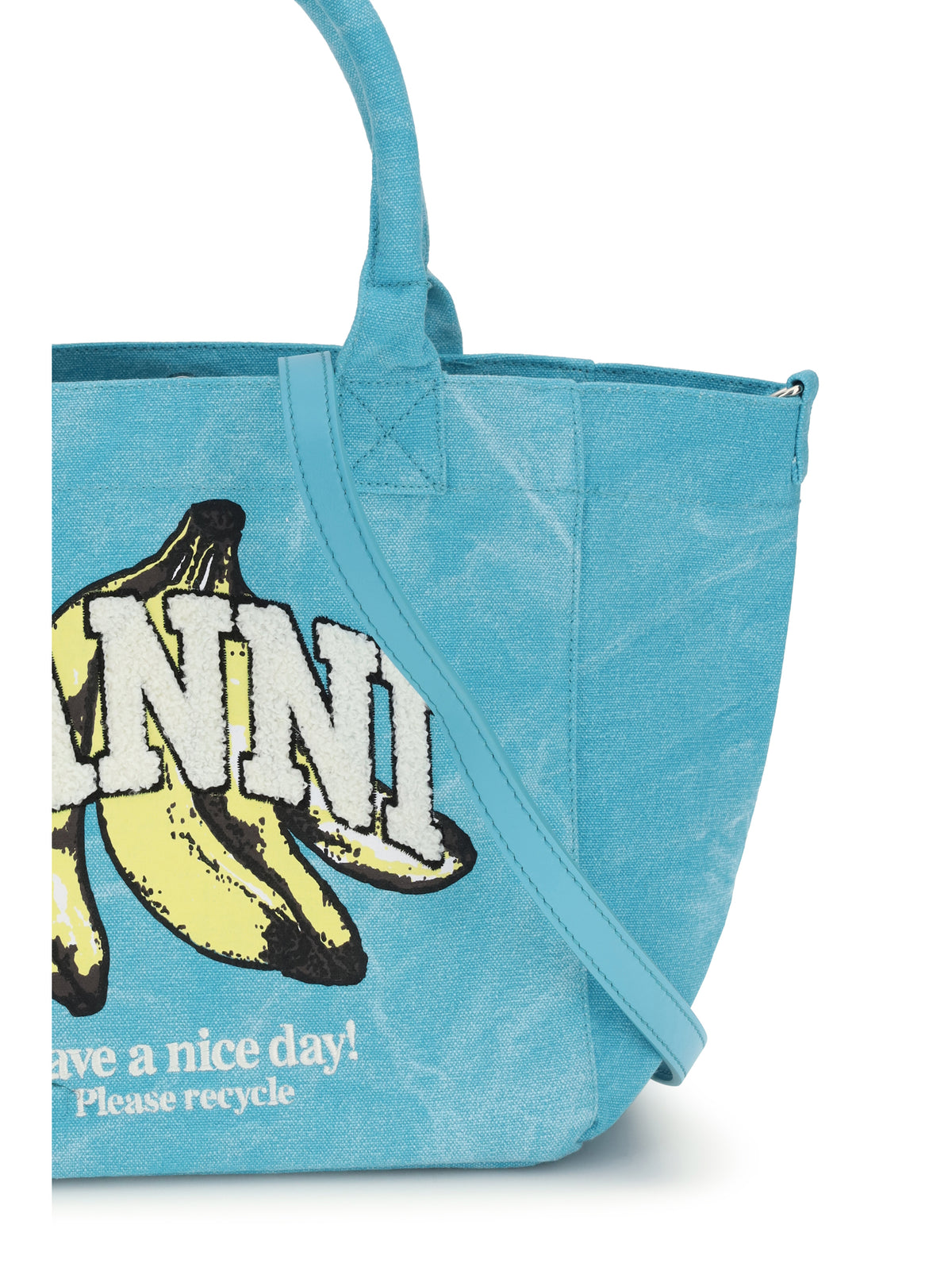 Ganni Women Banana Print Tote Bag GANNI