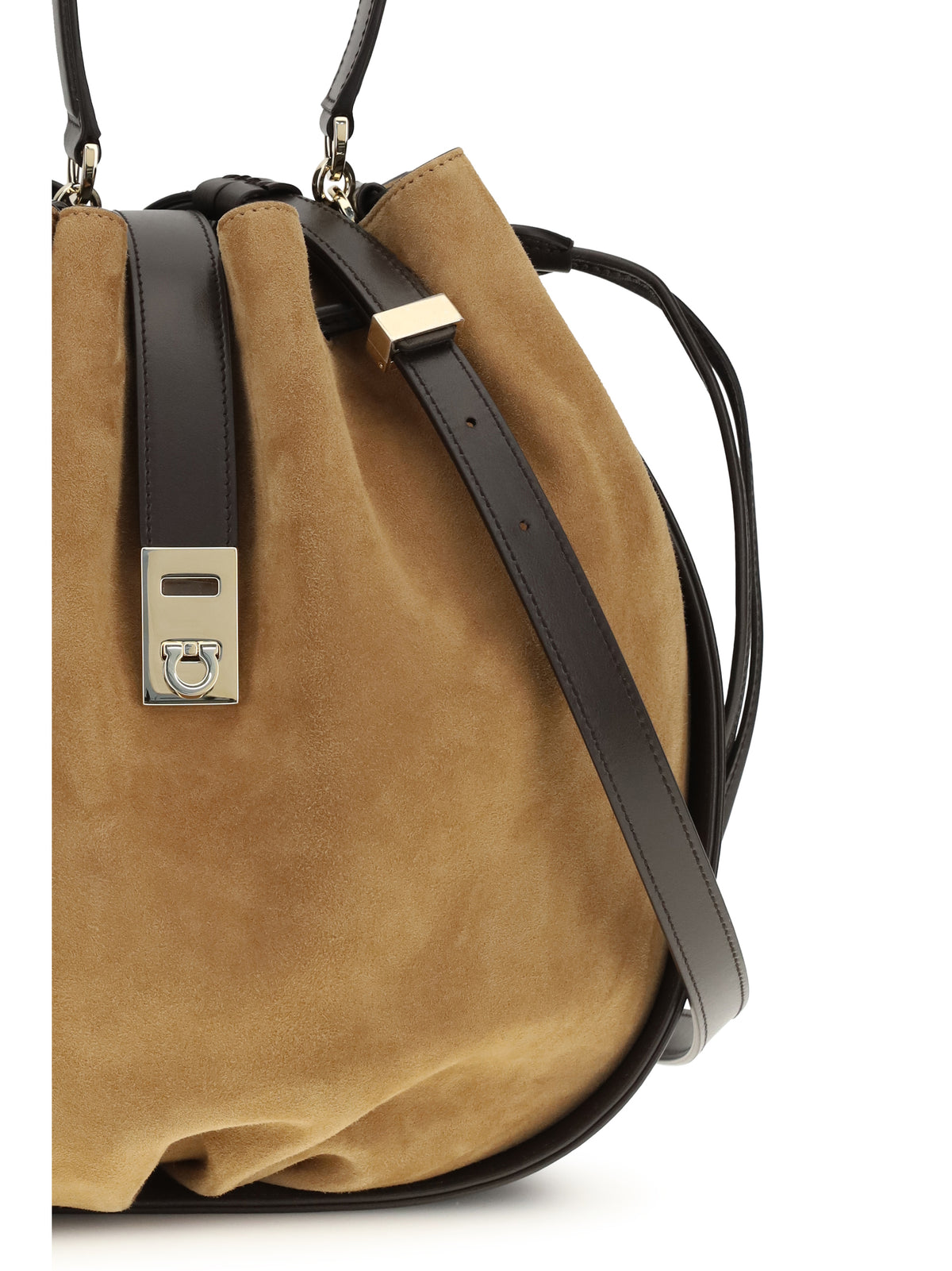 Ferragamo Women Hug Buckle Bucket Bag FERRAGAMO