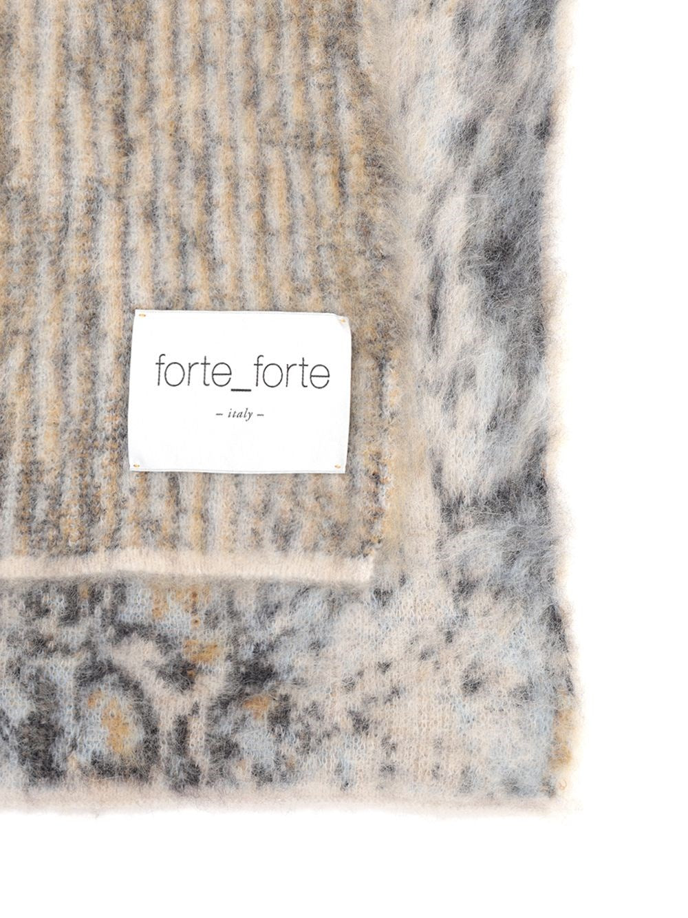 Forte_Forte Women Scarf With “Plumes De Python” Jacquard Motif FORTE FORTE